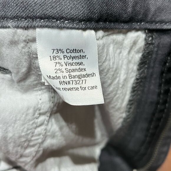 Nine West Women's Charcoal High Rise Skinny Sculpting Denim Jeans, Size 18S, NWT - Picture 12 of 12